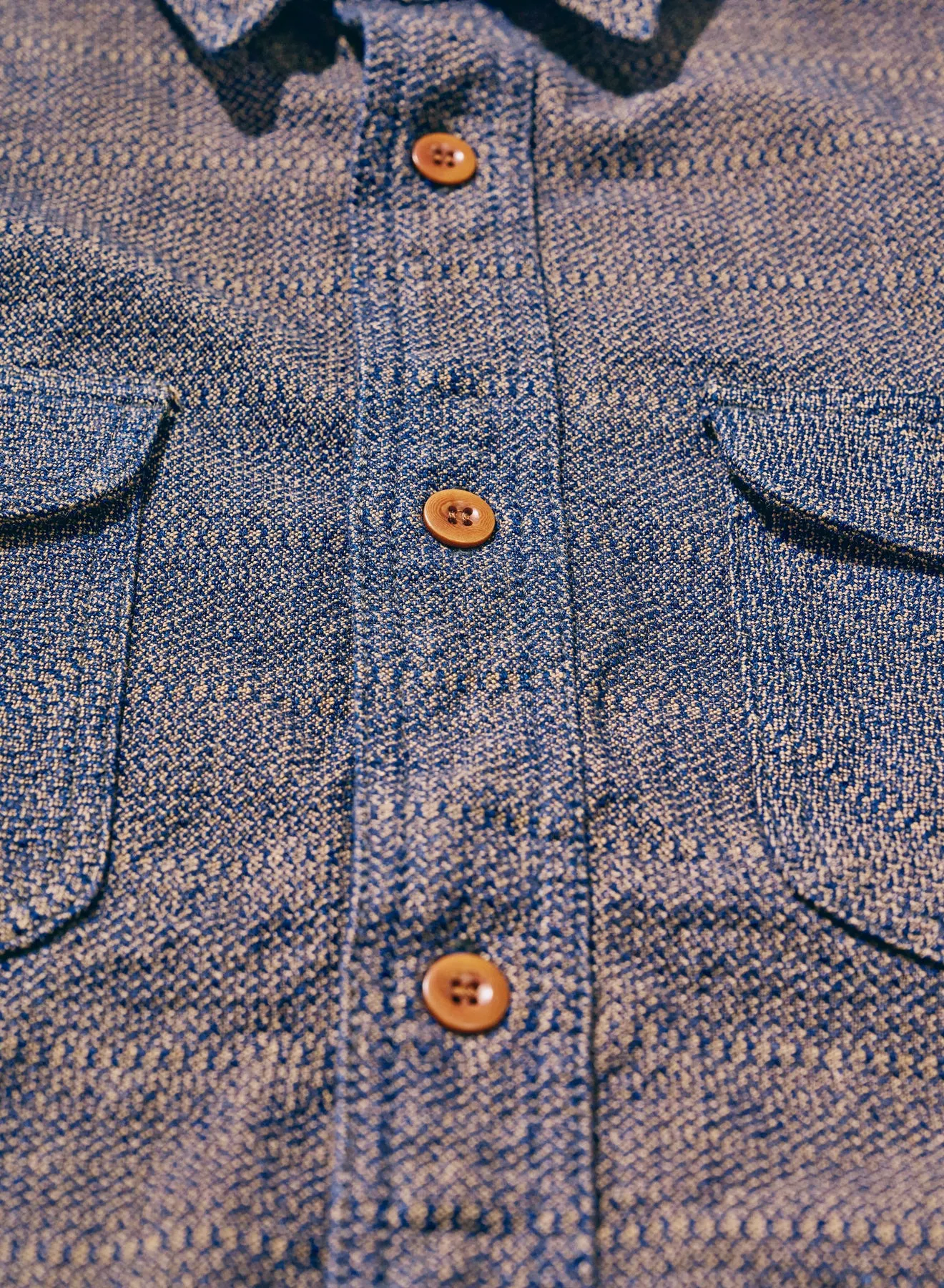 SSS26-KSK Kanoko Aimadara Work Shirt sold by Samurai Jeans product image thumbnail 5