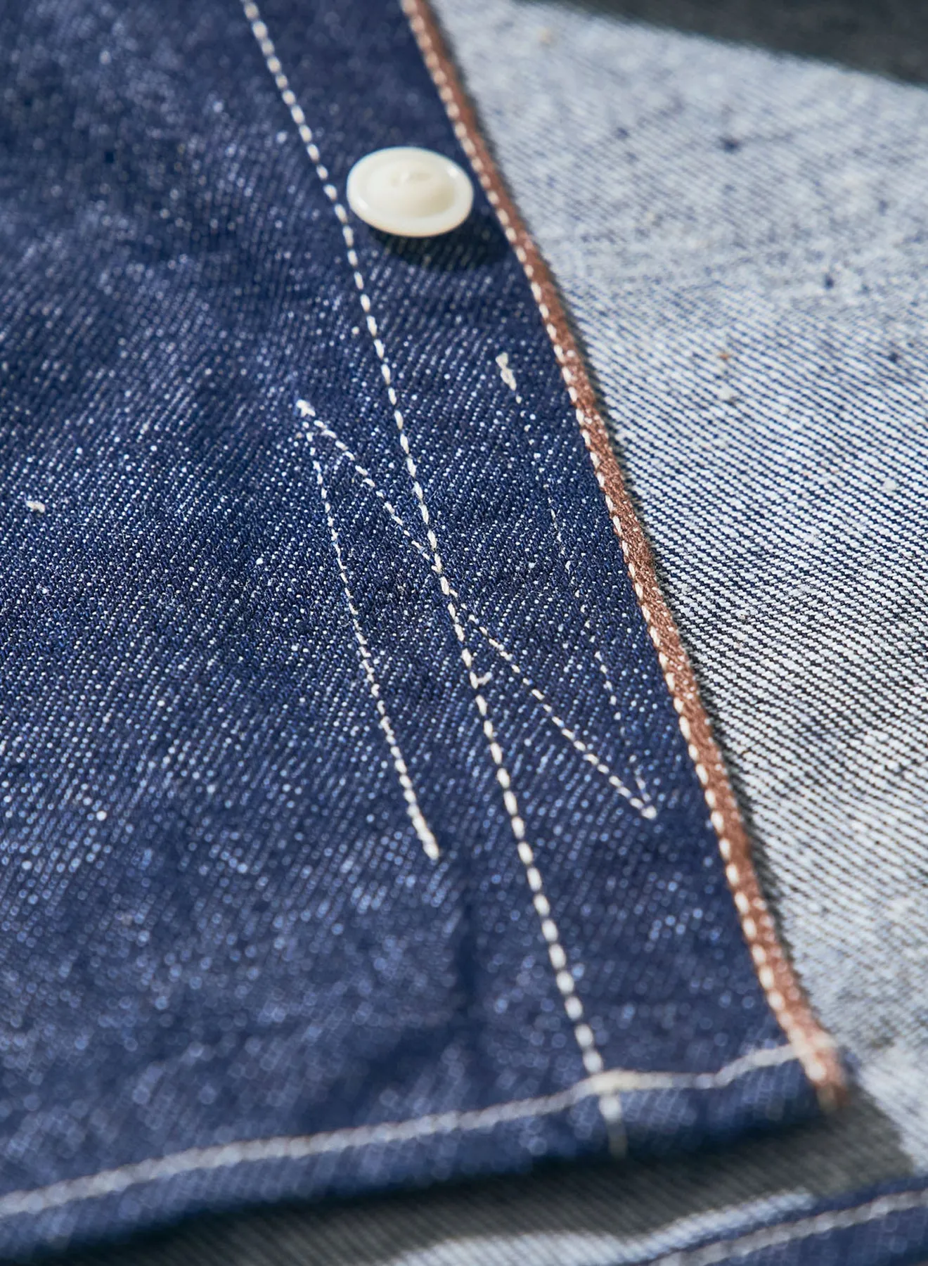 SJWS-SC01 (Samurai Cotton Indigo Denim Shirt) sold by Samurai Jeans product image thumbnail 3