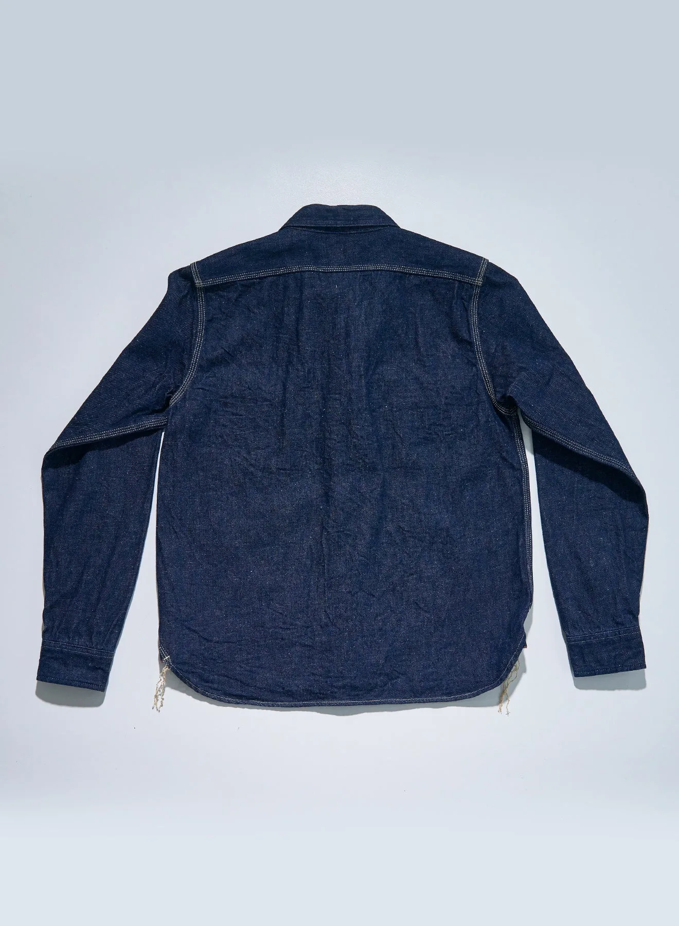 SJWS-SC01 (Samurai Cotton Indigo Denim Shirt) sold by Samurai Jeans product image thumbnail 2