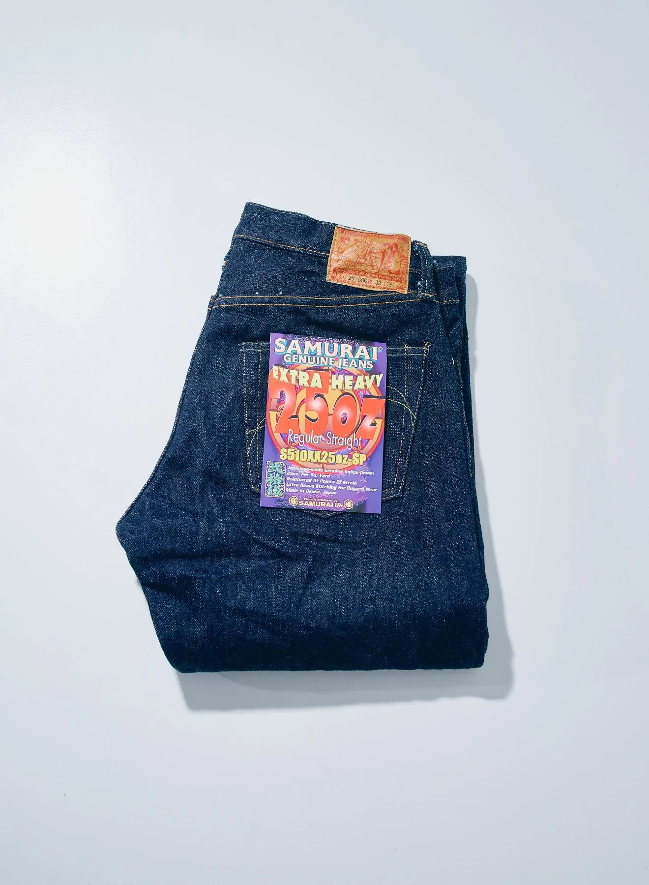 S510XX25oz-SP (25oz regular straight) sold by Samurai Jeans