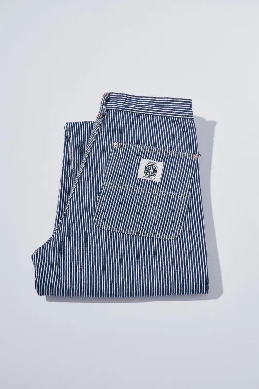 SM810DX-HC (17oz Hickory Denim Work Pants) made by Samurai Jeans