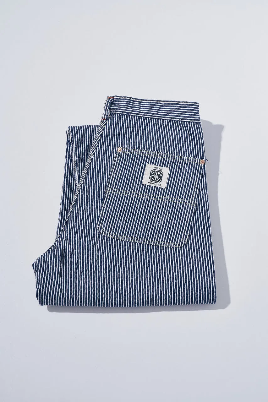 SM810DX-HC (17oz Hickory Denim Work Pants) sold by Samurai Jeans