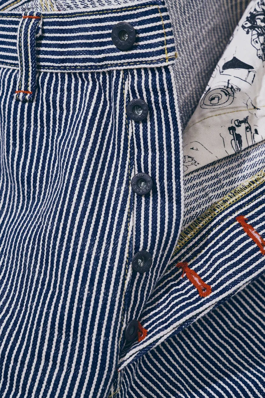 SM810DX-HC (17oz Hickory Denim Work Pants) sold by Samurai Jeans product image thumbnail 4