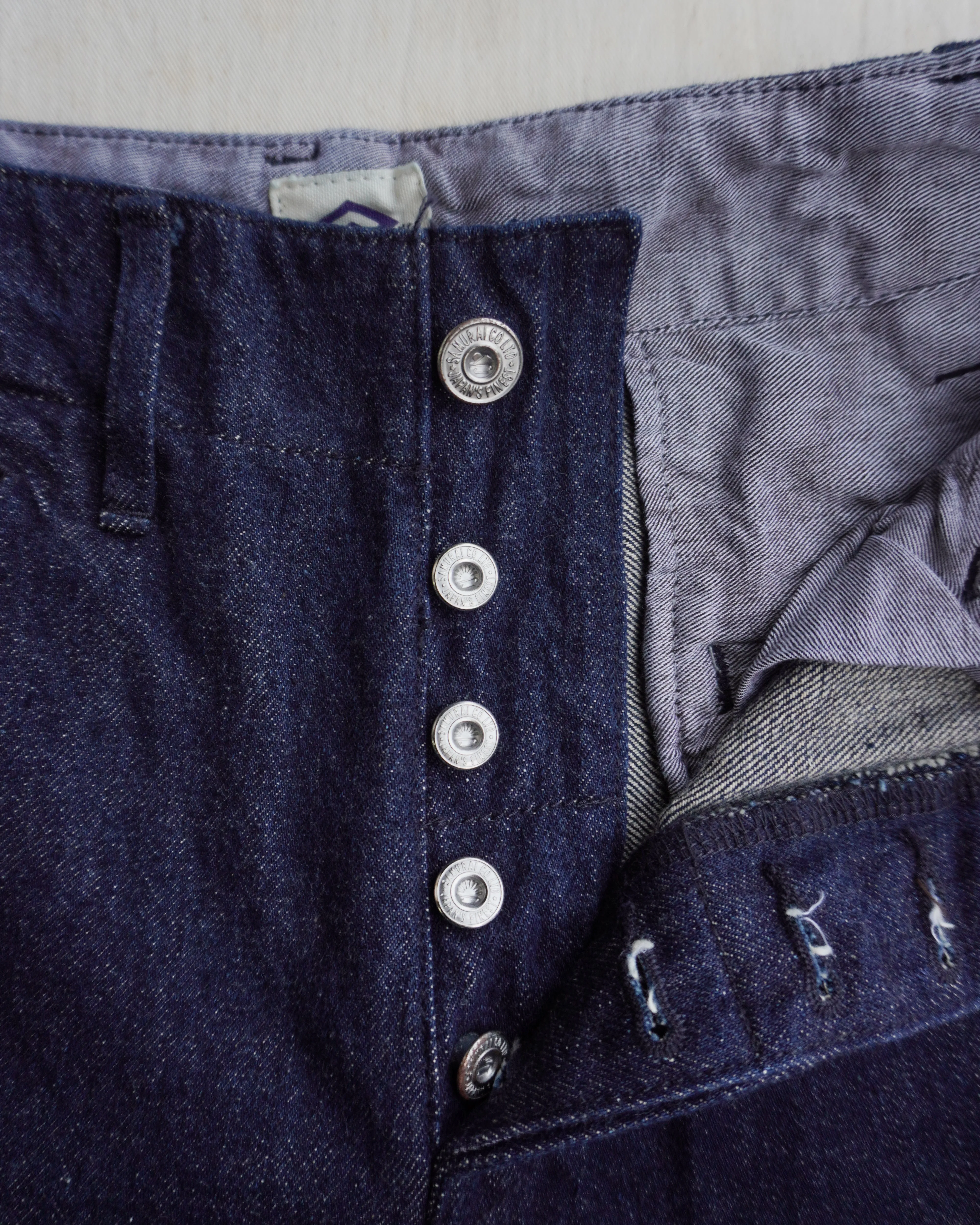 HJ48DP (Wide Denim Trousers) sold by Samurai Jeans product image thumbnail 4