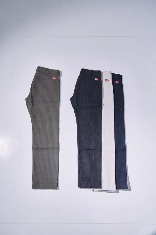 SWC500WP-HBII (Herringbone Work Pants) made by Samurai Jeans