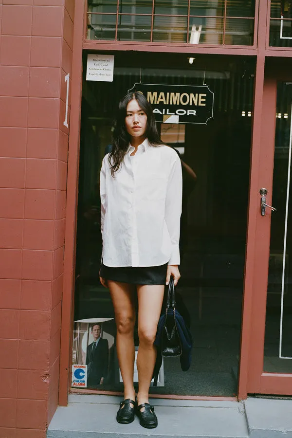 Pre-Order White Japanese Cotton Artist Shirt sold by Caves Collect product image thumbnail 4