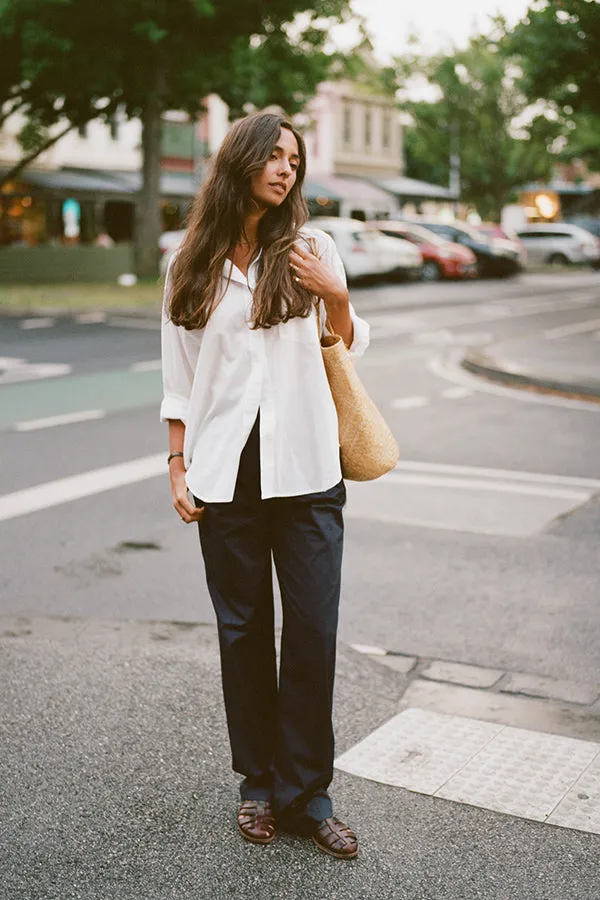 Pre-Order White Japanese Cotton Artist Shirt sold by Caves Collect product image thumbnail 2