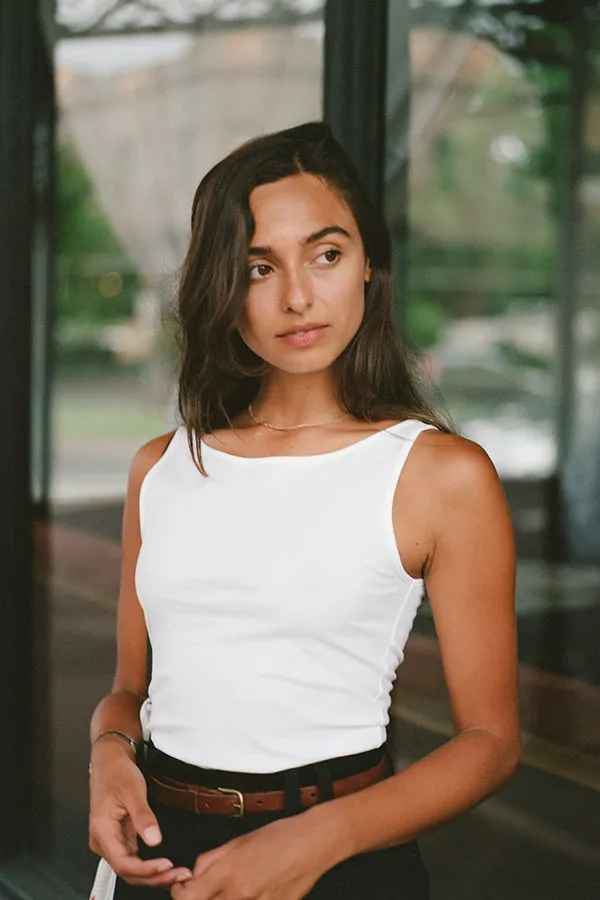 Etta White Cotton Top sold by Caves Collect product image thumbnail 3