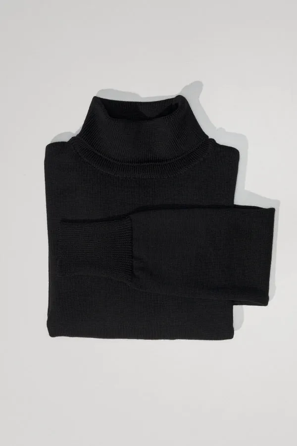 Izzy Black Italian Merino Knit sold by Caves Collect product image thumbnail 2