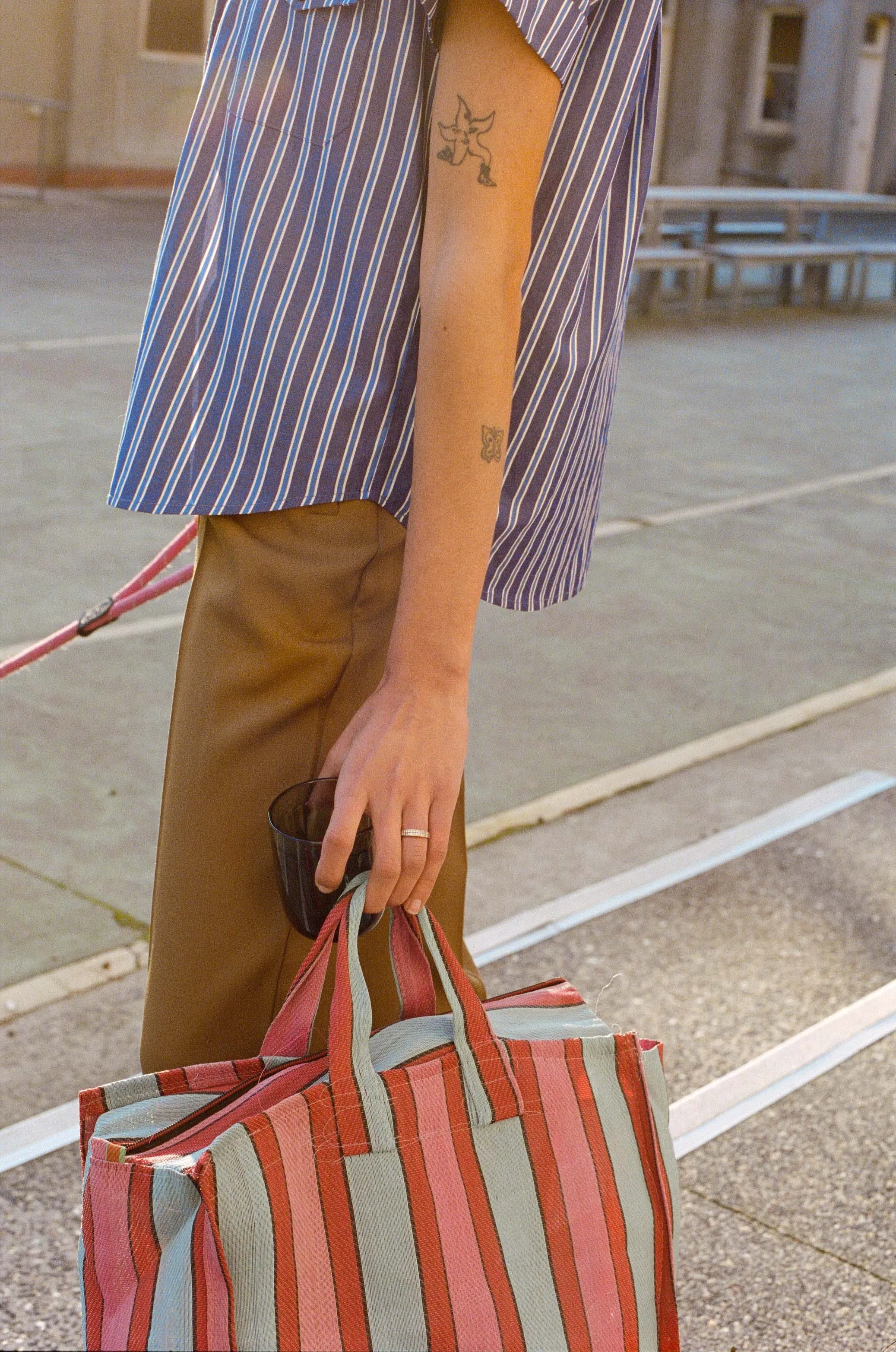 Yu Tailored Twill Oak Japanese Wool Pants sold by Caves Collect product image thumbnail 4