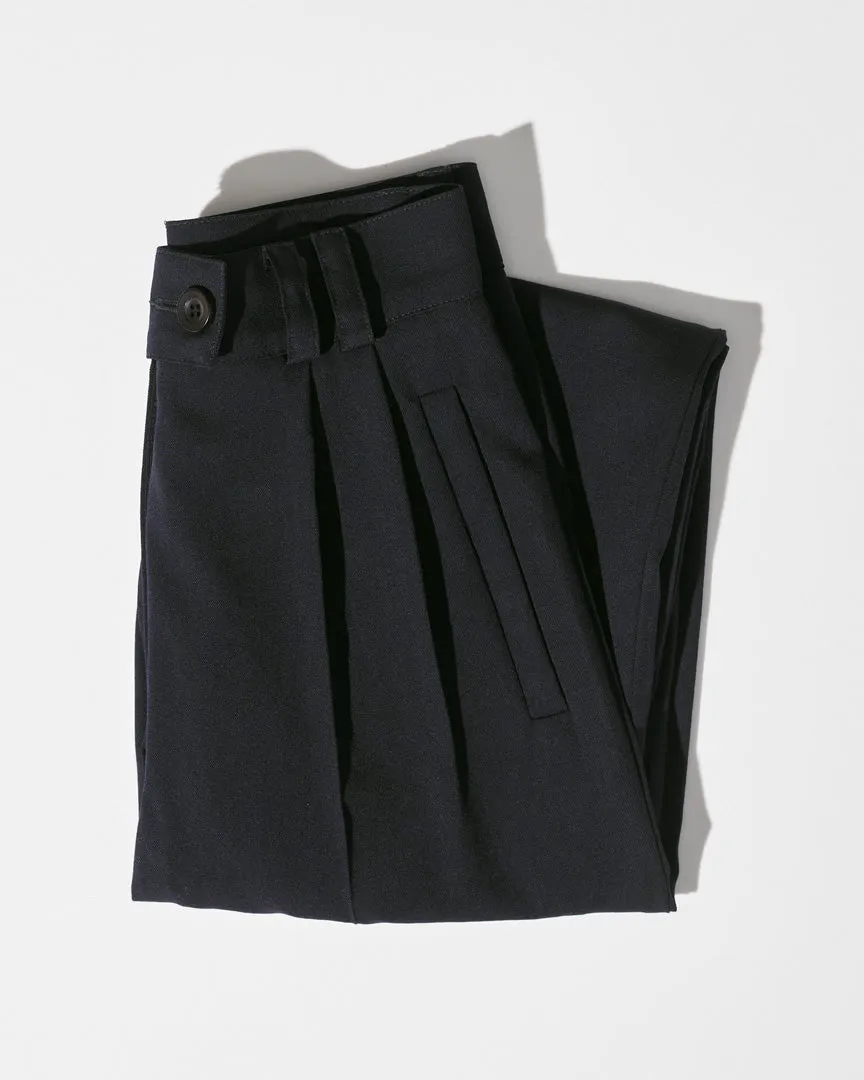Recently Back in Stock - Yu Tailored Black Japanese Twill Wool Pants sold by Caves Collect product image thumbnail 2
