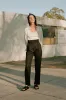 Recently Back In Stock - Kate Black Japanese Twill Wool Pants sold by Caves Collect