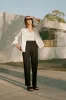 Recently Back In Stock - Kate Black Japanese Twill Wool Pants sold by Caves Collect