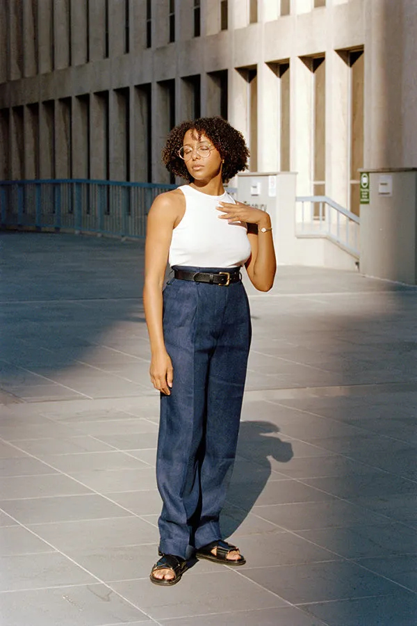 Jack Organic Cream Cotton Singlet sold by Caves Collect product image thumbnail 2