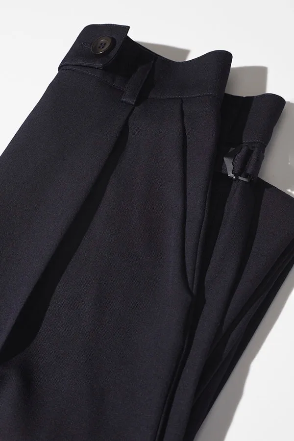 Recently Back in Stock - Kate Navy Japanese Twill Wool Pants sold by Caves Collect product image thumbnail 3