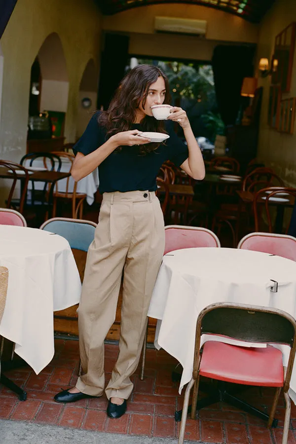 Kate Tan Japanese Cotton Pants sold by Caves Collect