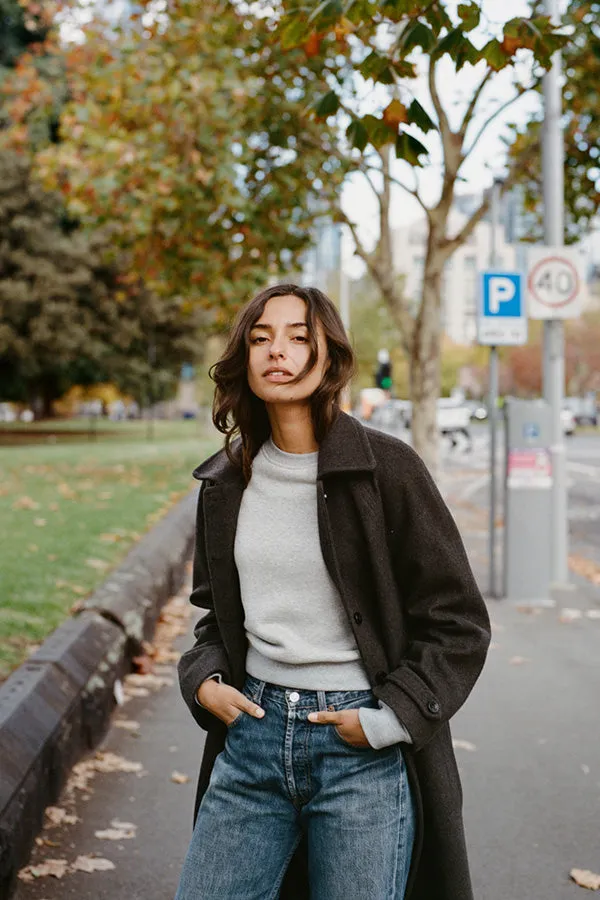 Fiadh Grey Japanese Cotton Sweatshirt sold by Caves Collect product image thumbnail 5