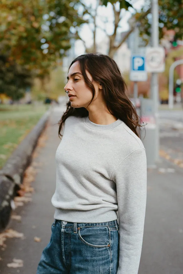 Fiadh Grey Japanese Cotton Sweatshirt sold by Caves Collect product image thumbnail 3