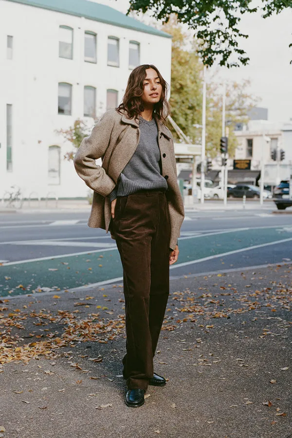 Tony Japanese Hazel Wool Jacket sold by Caves Collect