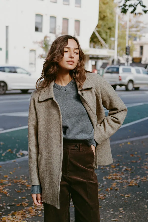 Tony Japanese Hazel Wool Jacket sold by Caves Collect product image thumbnail 5