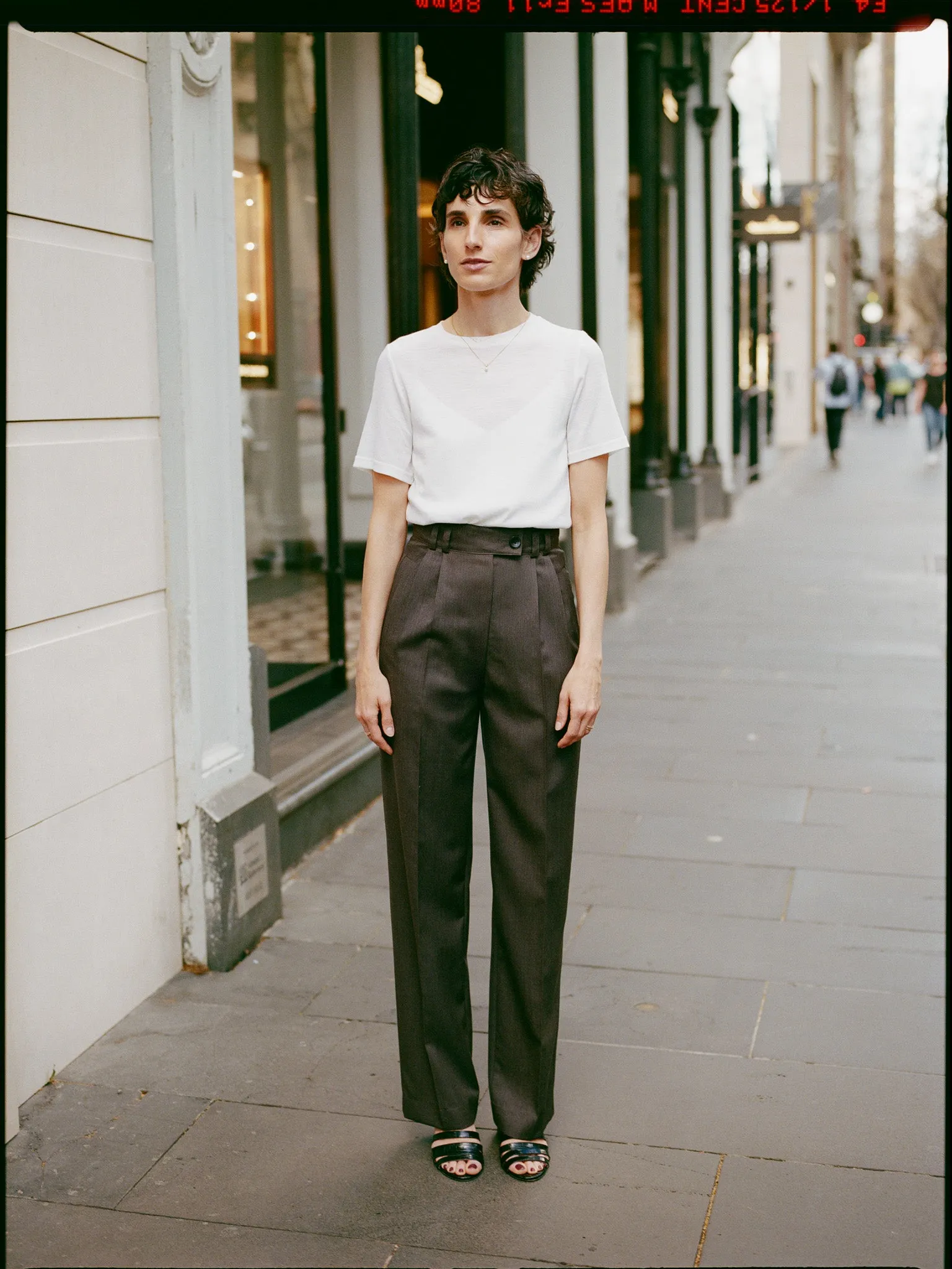 Yu Tailored Brown Japanese Twill Wool Pants sold by Caves Collect product image thumbnail 5