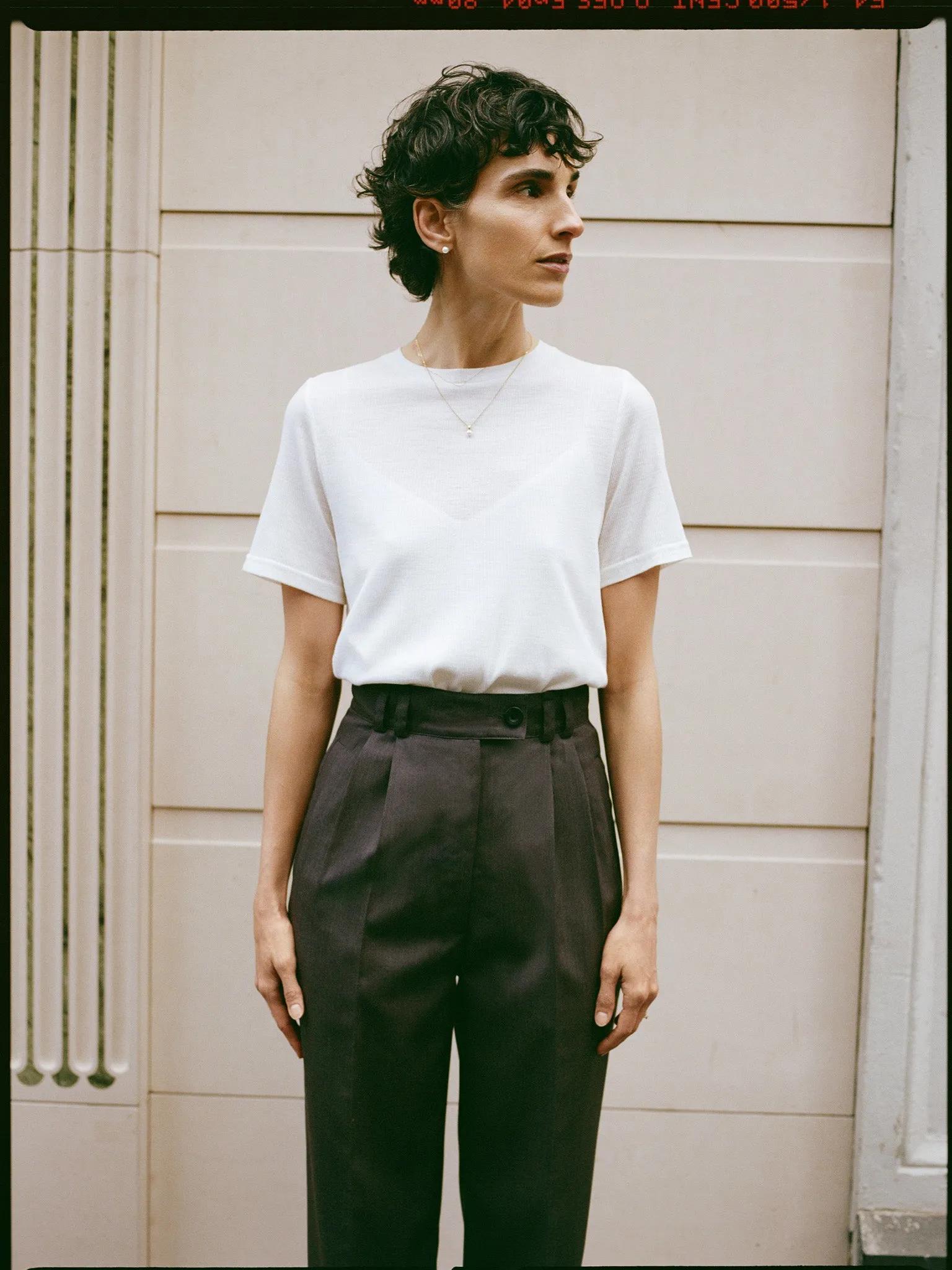 Yu Tailored Brown Japanese Twill Wool Pants sold by Caves Collect product image thumbnail 3