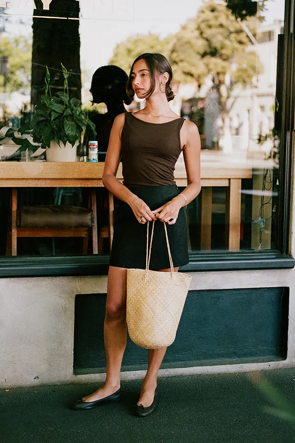 Etta Brown Cotton Top sold by Caves Collect product image thumbnail 4