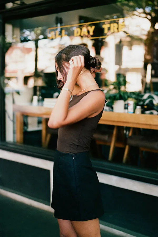 Etta Brown Cotton Top sold by Caves Collect product image thumbnail 2