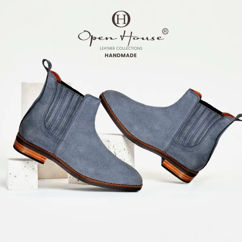 Bota Monserrat en Gamuza encerada para Hombre sold by Open House