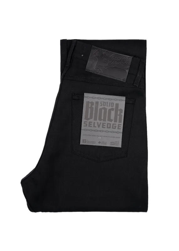 True Guy Solid Black Selvedge sold by Danali