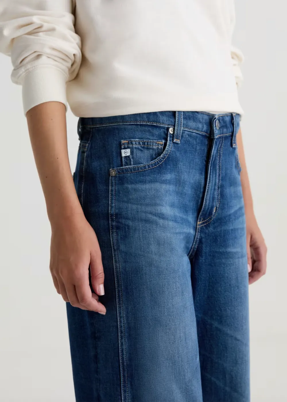 Saige Wide Leg Crop Jean sold by Danali product image thumbnail 4