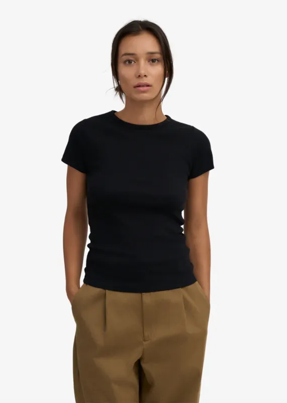 Organic Rib SS T-Shirt sold by Danali