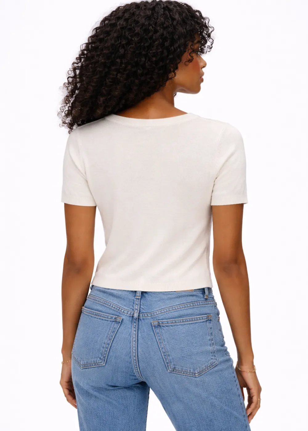 Cashmere Scoop Neck Top sold by Danali product image thumbnail 2