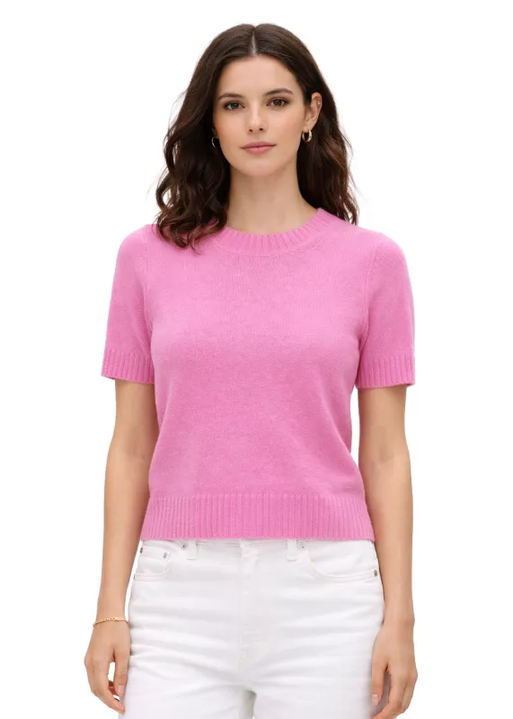 Featherweight Cashmere T-Shirt sold by Danali