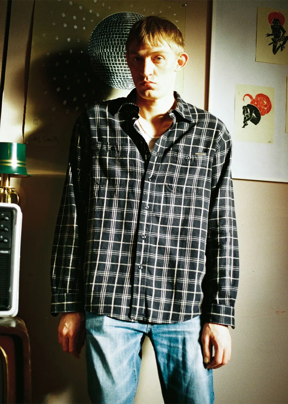 Julian Worker Shirt Checked sold by Danali product image thumbnail 2