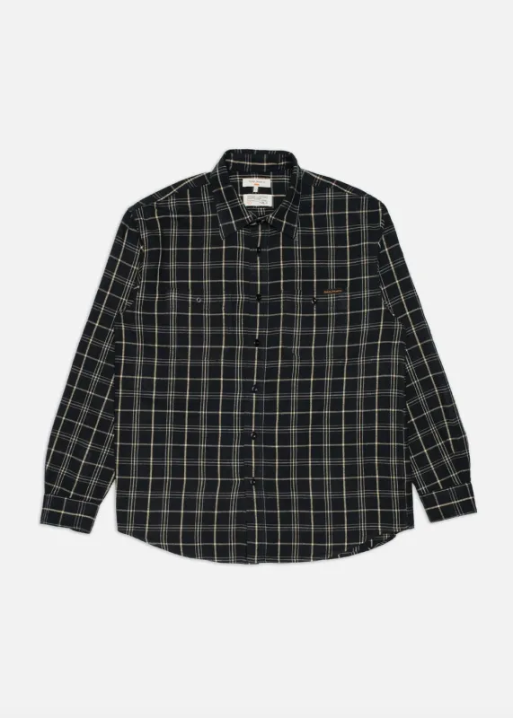 Julian Worker Shirt Checked made by Nudie Jeans