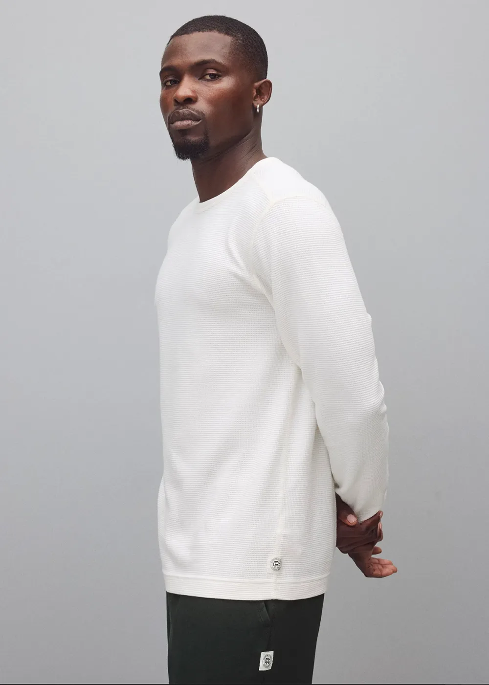 Lightweight Waffle Standard Long Sleeve sold by Danali product image thumbnail 4