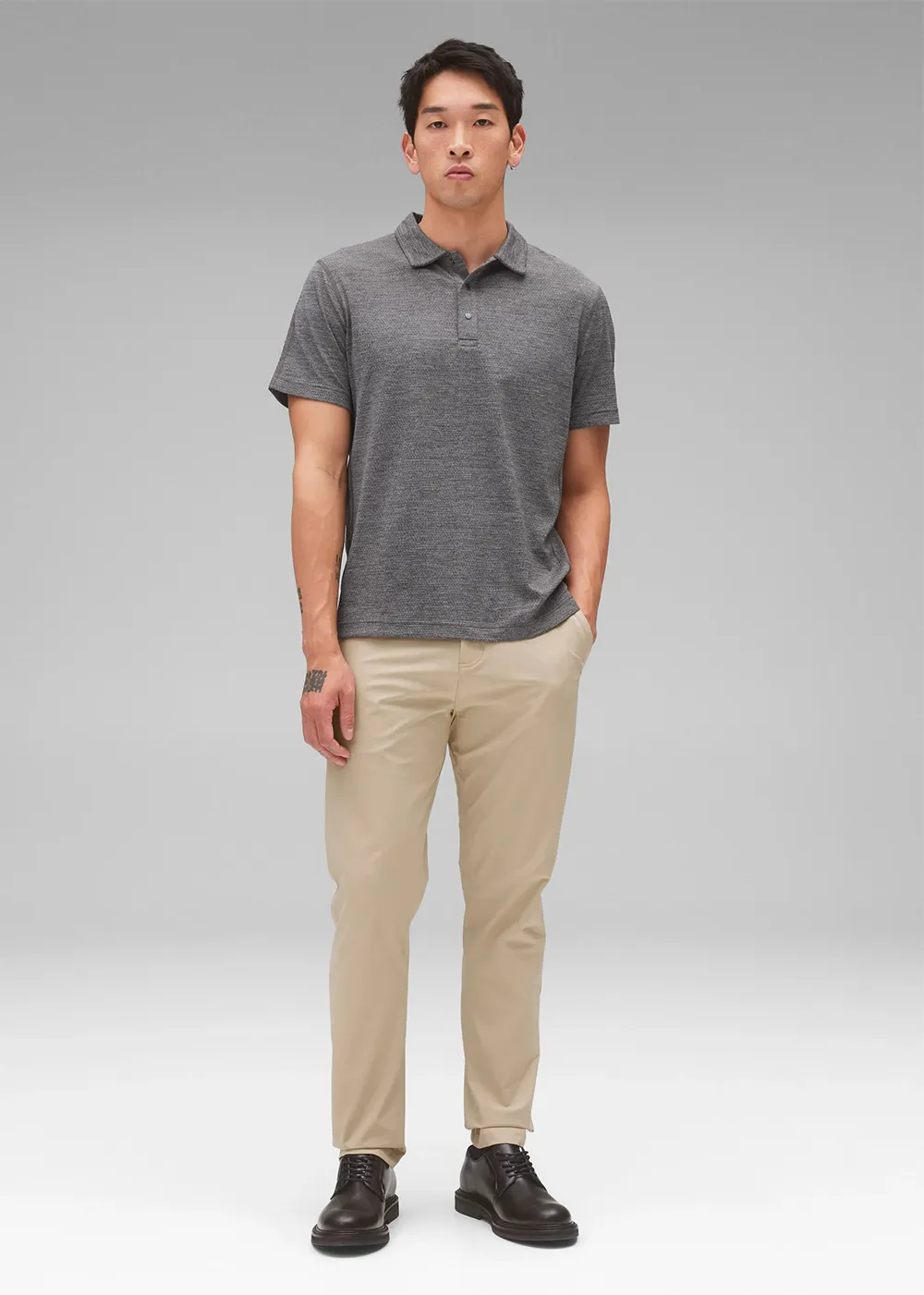 Solotex Mesh Tiebreak Polo sold by Danali product image thumbnail 2