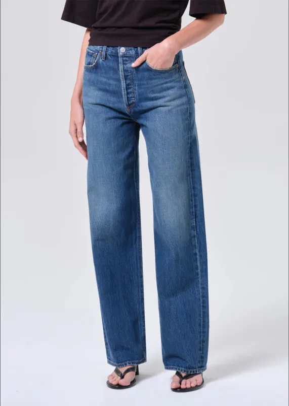 Ren High Rise Wide Leg 32" Jean sold by Danali