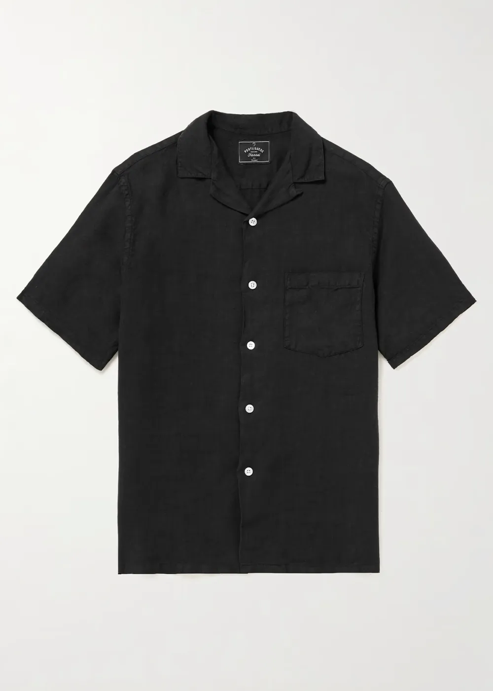Linen Camp Collar Shirt sold by Danali product image thumbnail 2