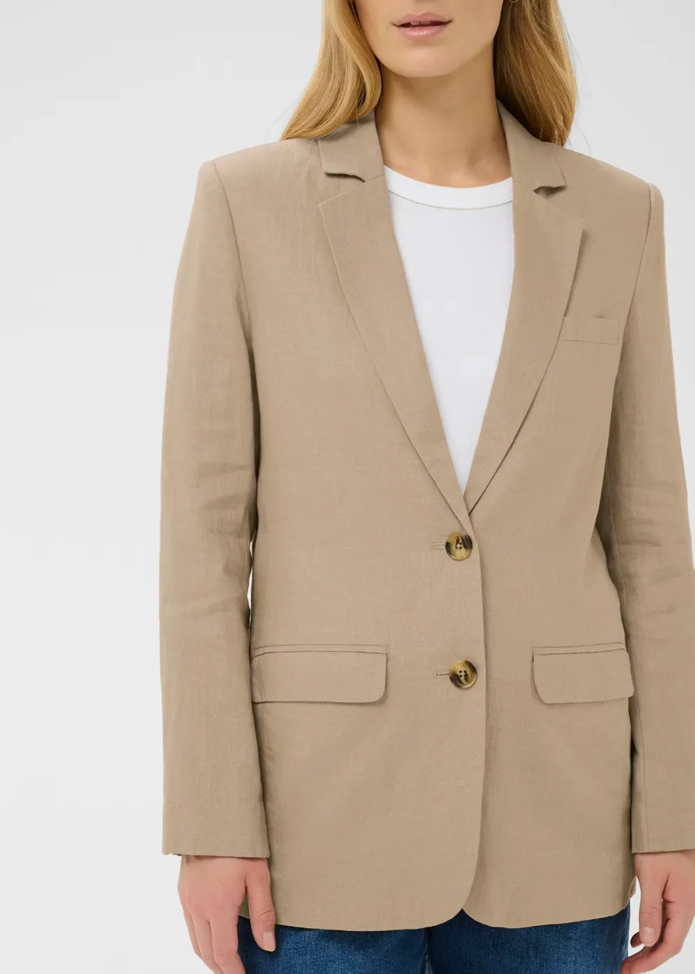 Nyan Linen Blazer sold by Danali product image thumbnail 3