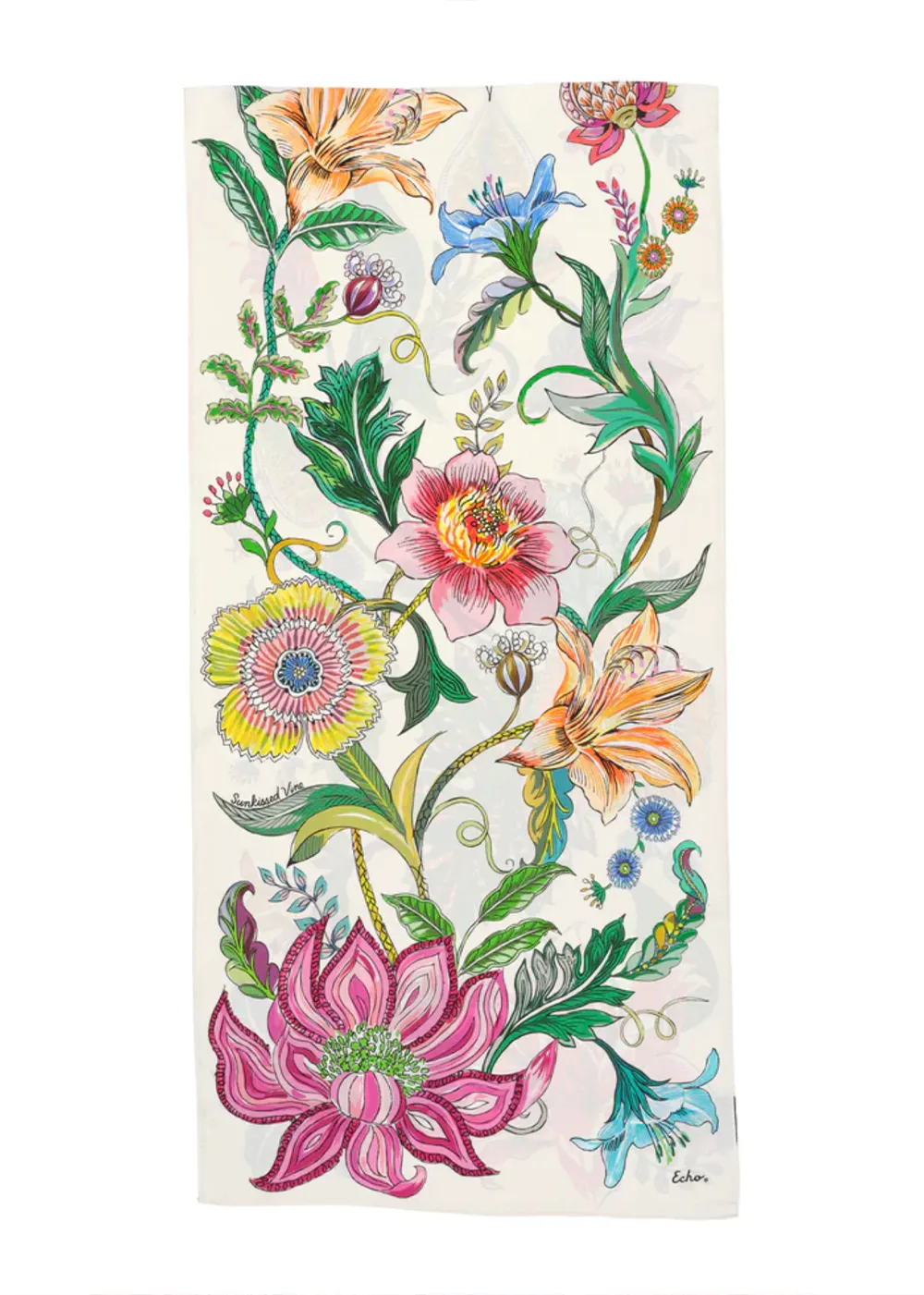 Sunkissed Vine Series Oblong Scarf sold by Danali product image thumbnail 3