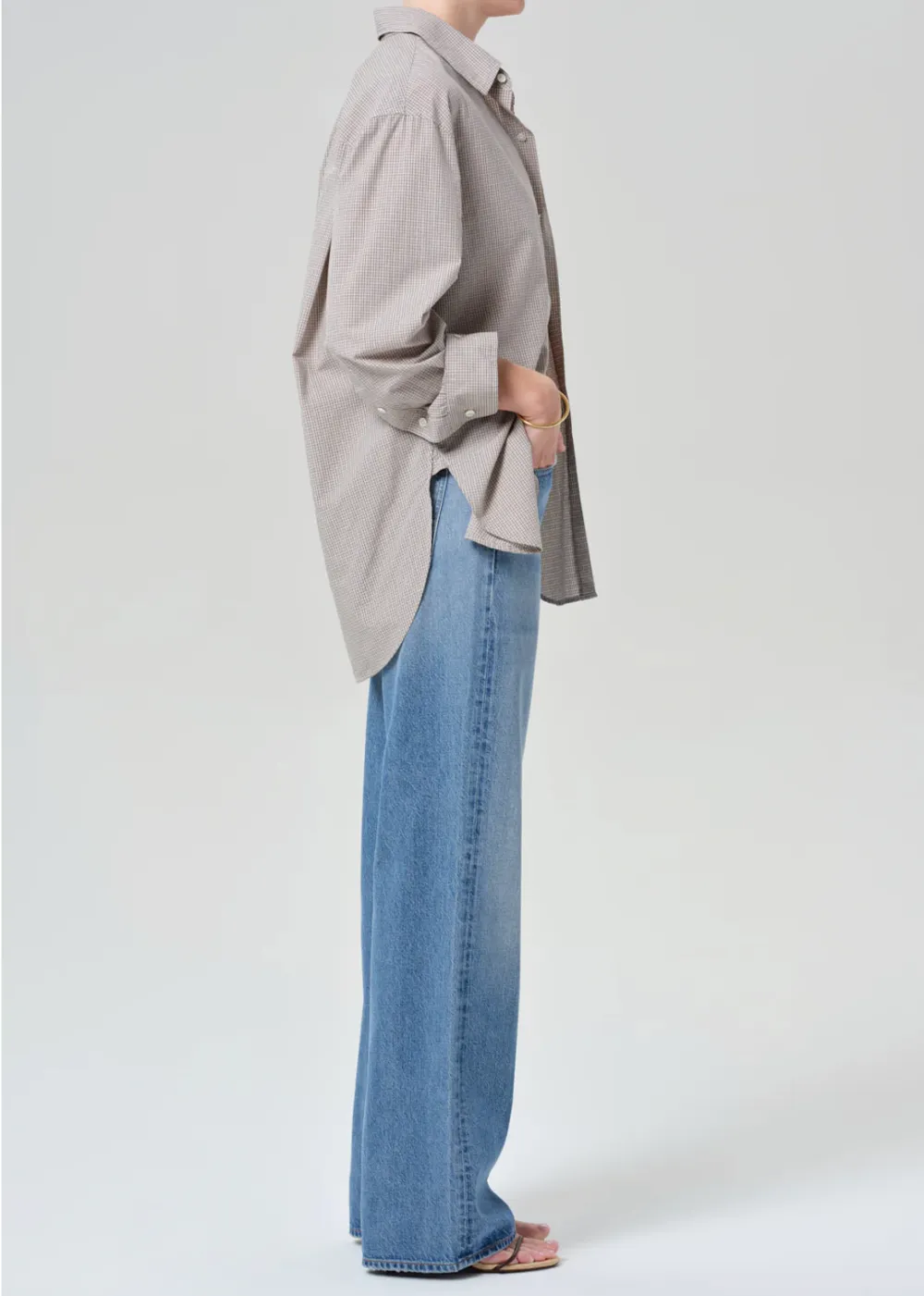 Annina High Rise Wide Leg 33" Jean sold by Danali product image thumbnail 2