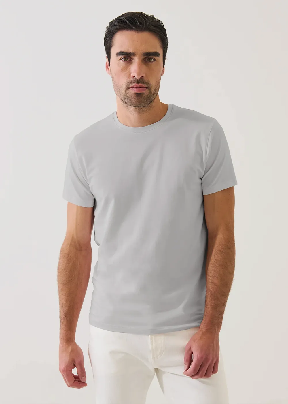 Iconic Pima Cotton Stretch Crew T-Shirt sold by Danali product image thumbnail 4