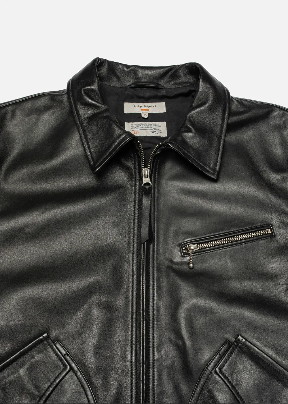 Blake Zip Jacket Leather sold by Danali product image thumbnail 3