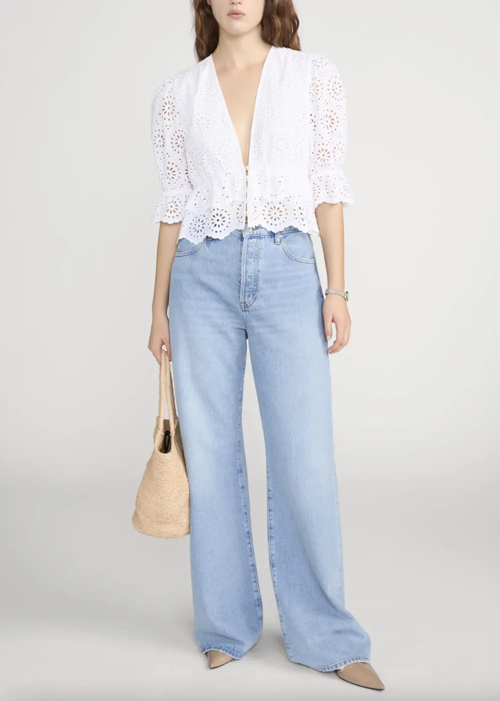 The Solstice Eyelet Blouse sold by Danali product image thumbnail 2