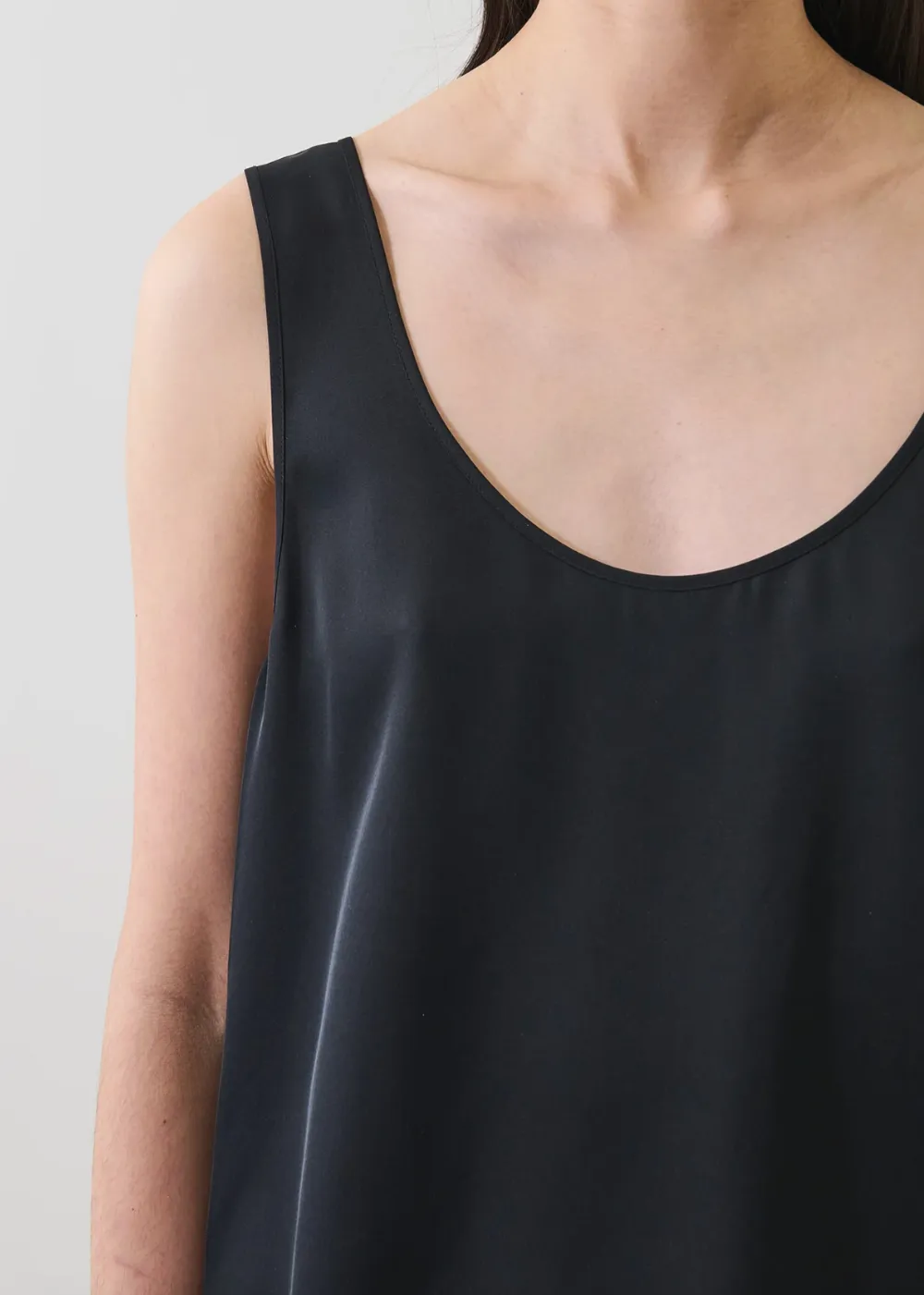 Silk Scoop Neck Tank sold by Danali product image thumbnail 2