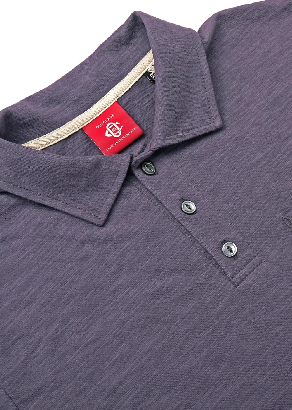Violet Slub S/S Polo sold by Danali product image thumbnail 3