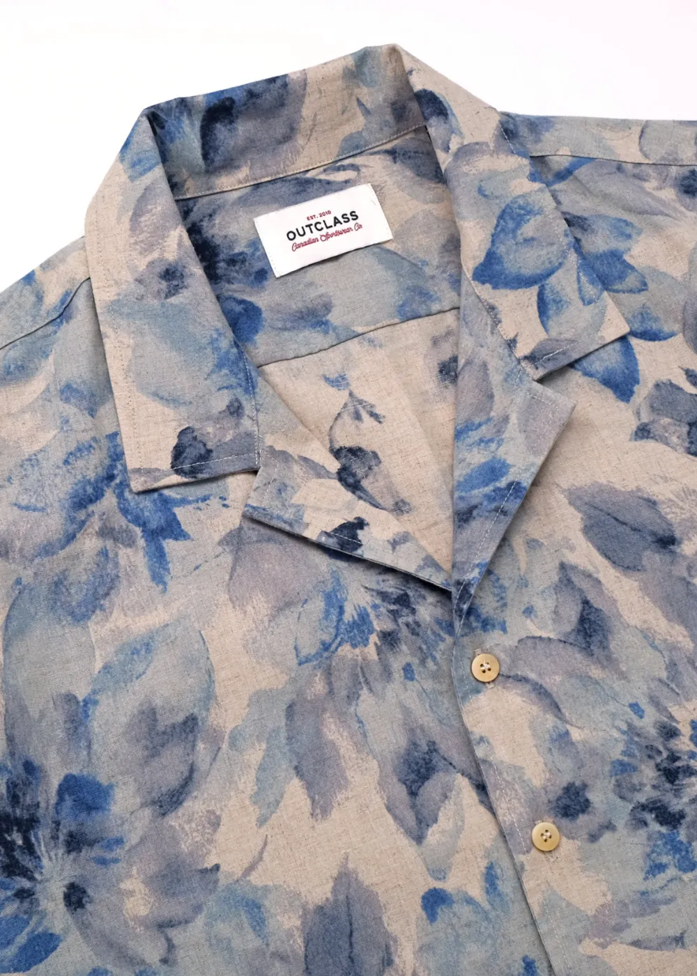 Indigo Bloom Short Sleeve Havana Shirt sold by Danali product image thumbnail 3