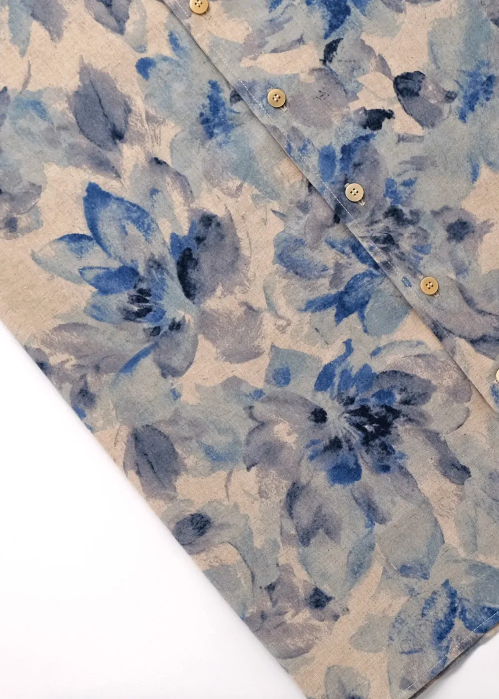 Indigo Bloom Short Sleeve Havana Shirt sold by Danali product image thumbnail 4